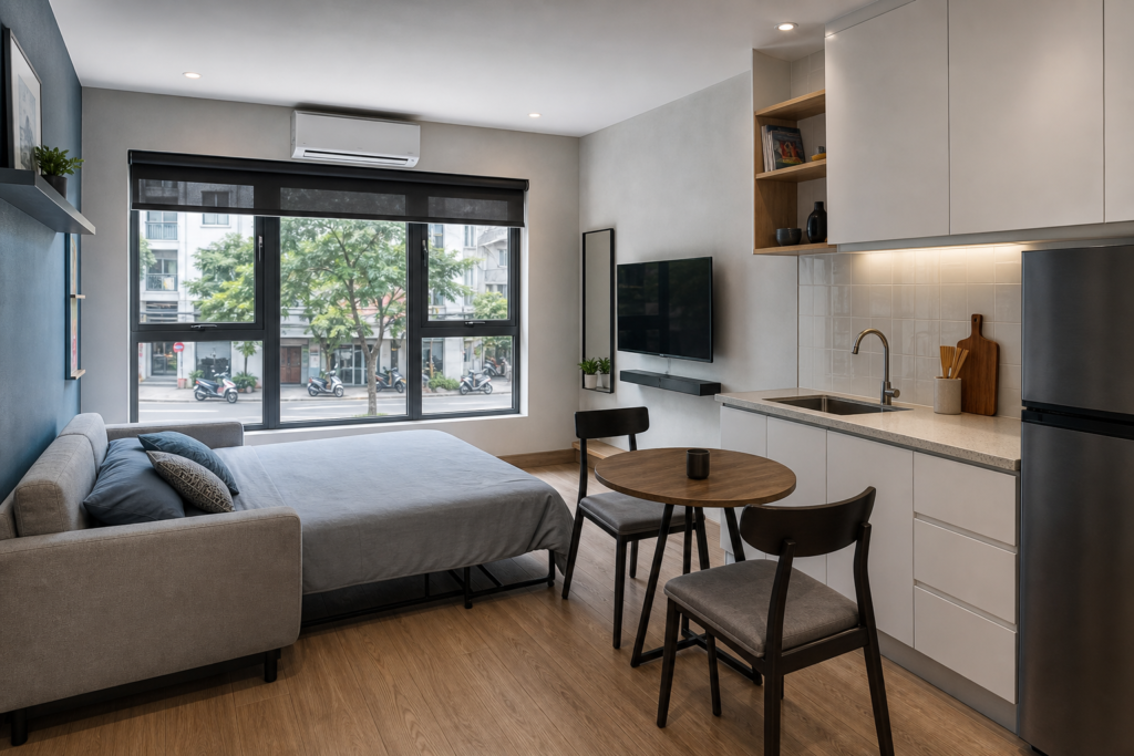 Studio apartment for a short stay in Ha Long